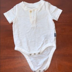 Button Henley onesie from the Gap